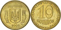 World Coins - Coin, Ukraine, 10 Kopiyok, 2008