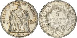 World Coins - Coin, France, Hercule, 5 Francs, 1875, Paris, , Silver, KM:820.1