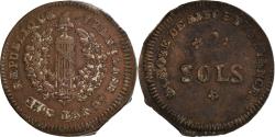 World Coins - Coin, German States, MAINZ, Friedrich Karl Josef, 2 Sols, 1793, Mayence