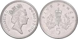 World Coins - Coin, Great Britain, 5 Pence, 1992