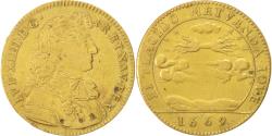 World Coins - France, Token, Royal, Louis XIV, 1669, , Brass