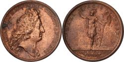 World Coins - France, Medal, Louis XIV, Combat de Saint-Denis, 1678, Bronze, Mauger, Restrike