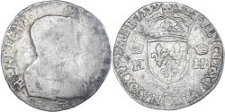 World Coins - Coin, France, Henri II, Teston à la tête nue, 1559, La Rochelle,