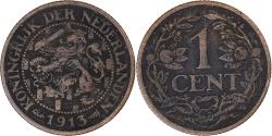 World Coins - Coin, Netherlands, Cent, 1913