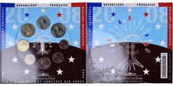 World Coins - France, Monnaie de Paris, Euro-Set, 2008, BU, , Gadoury:page 338