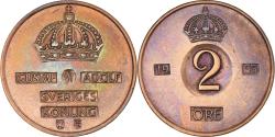 World Coins - Coin, Sweden, Gustaf VI, 2 Öre, 1955, , Bronze, KM:821