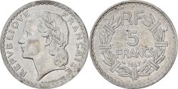 World Coins - Coin, France, Lavrillier, 5 Francs, 1947, Paris, , Aluminum, KM:888b.1