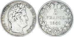 World Coins - Coin, France, Louis-Philippe, 5 Francs, 1841, Paris, , Silver