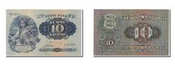 World Coins - Banknote, Estonia, 10 Krooni, 1928, AU(55-58)