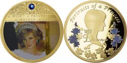 World Coins - United Kingdom, Medal, Portraits de la Princesse Diana, , Copper Gilt