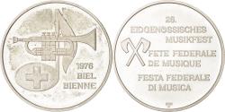 World Coins - Switzerland, Token, The Music, Arts & Culture, 1976, , Silver