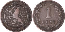 World Coins - Coin, Netherlands, William III, Cent, 1881, , Bronze, KM:107.1