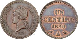 World Coins - France, 1 Centime, Dupré, 1850, Paris, Copper, , Gadoury:84
