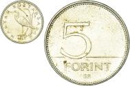World Coins - Coin, Hungary, 5 Forint, 2010