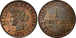 World Coins - Coin, France, Cérès, Centime, 1879, Paris, , Bronze, KM:826.1