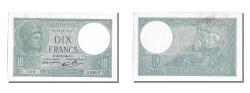 World Coins - Banknote, France, 10 Francs, 10 F 1916-1942 ''Minerve'', 1940, 1940-12-26
