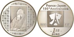 World Coins - France, 1-1/2 Euro, 150e Anniversaire France - Japon, Proof, 2008, Paris