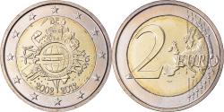 World Coins - Belgium, 2 Euro, 10 ans de l'Euro, 2012, Brussels, , Bi-Metallic