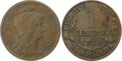 World Coins - France, Centime, Dupuis, 1920, Paris, Bronze, , KM:840