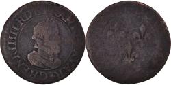 World Coins - Coin, France, Henri IV, Double Tournois, 1610 ?, Lyon, , Copper
