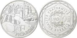 World Coins - France, 10 Euro, Picardie, 2011, Paris, Silver, , KM:1745