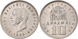 World Coins - Coin, Greece, Paul I, 10 Drachmai, 1959, Paris, , Nickel, KM:84