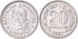 World Coins - Coin, Argentina, 20 Centavos, 1957