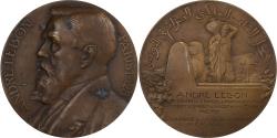 World Coins - France, Medal, André Lebon, Crédit foncier d’Algérie, Bronze, Dautel