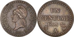 World Coins - Coin, France, Dupré, Centime, AN 7, Paris, , Bronze, KM:646