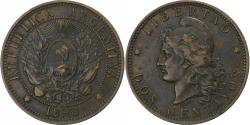 World Coins - Argentina, 2 Centavos, 1890, Bronze, , KM:33