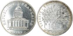 World Coins - Coin, France, Panthéon, 100 Francs, 1989, Paris, , Silver, KM:951.1