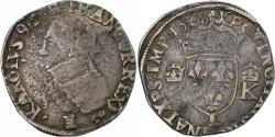 World Coins - France, Charles IX, Teston, 1568, Bayonne, Silver, , Gadoury:431