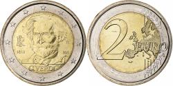 World Coins - Italy, 2 Euro, Giuseppe Verdi, 2013, Rome, Bi-Metallic,