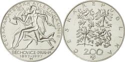 World Coins - Coin, Czech Republic, 200 Korun, 1997, Jablonec nad Nisou, , Silver