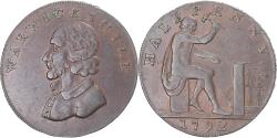 World Coins - United Kingdom, Halfpenny Token, Warwickshire, 1792, , Copper