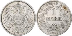 World Coins - GERMANY - EMPIRE, Wilhelm II, Mark, 1910, Munich, Silver, , KM:14
