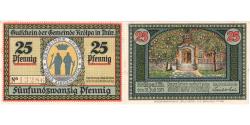 World Coins - Banknote, Germany, Krölpa in Thür., 25 Pfennig, entrée, 1921, 1921-07-31