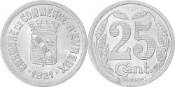 World Coins - Coin, France, Chambre de commerce d'Evreux, 25 Centimes, 1921,
