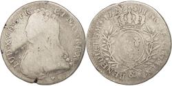 World Coins - Coin, France, Louis XV, 1/2 Écu aux branches d'olivier, 1/2 ECU, 44 Sols, 1726