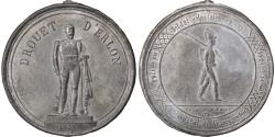 World Coins - France, Medal, French Second Republic, Politics, Society, War, 1849,