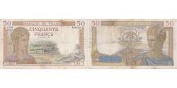 World Coins - France, 50 Francs, Cérès, 1939, N.9635, VF(30-35), Fayette:18.21, KM:85b