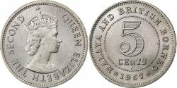 World Coins - MALAYA & BRITISH BORNEO, 5 Cents, 1957, Copper-nickel, , KM:1
