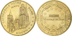 World Coins - France, Tourist token, Cathédrale de Rouen, 2008, MDP, Nordic gold,