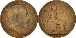 World Coins - Coin, Great Britain, Edward VII, Penny, 1902, , Bronze, KM:794.1