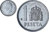 World Coins - Spain, Juan Carlos I, Peseta, 1988, Aluminum, , KM:821