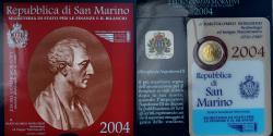 World Coins - San Marino, 2 Euro, Bartolomeo Borghesi, 2004, Rome,