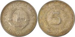 World Coins - Coin, Yugoslavia, 5 Dinara, 1975