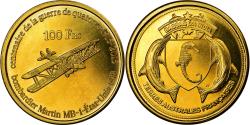 World Coins - Coin, France, 100 Francs, 2015, Paris, Bassas da India, , Bronze-Aluminium
