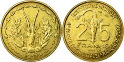 World Coins - Coin, French West Africa, 25 Francs, 1957, , Aluminum-Bronze