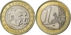 World Coins - Monaco, Rainier III, Euro, 2001, Monnaie de Paris, Bi-Metallic,